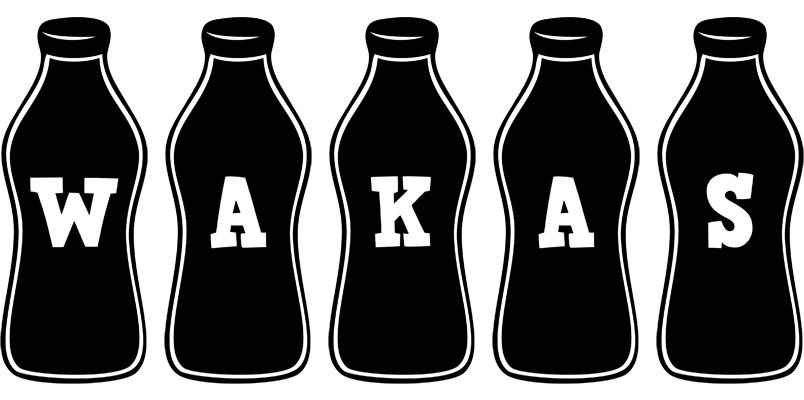 Wakas bottle logo