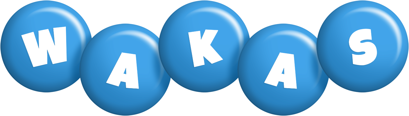 Wakas candy-blue logo