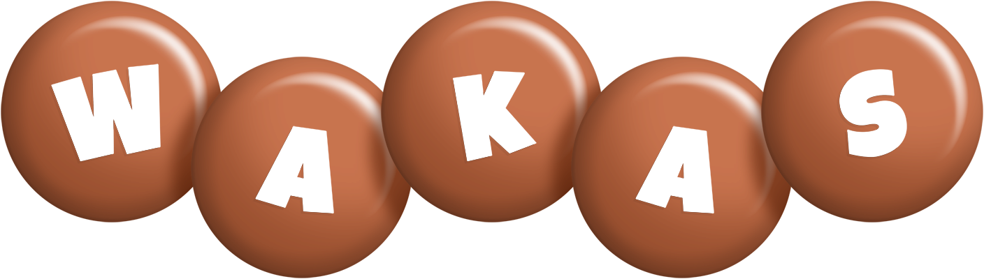 Wakas candy-brown logo