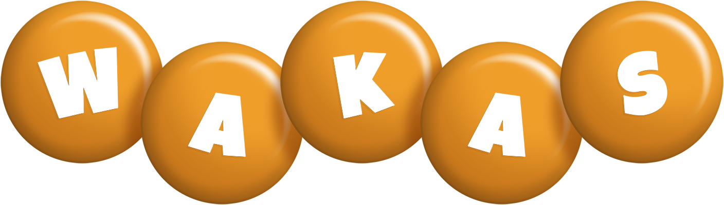 Wakas candy-orange logo