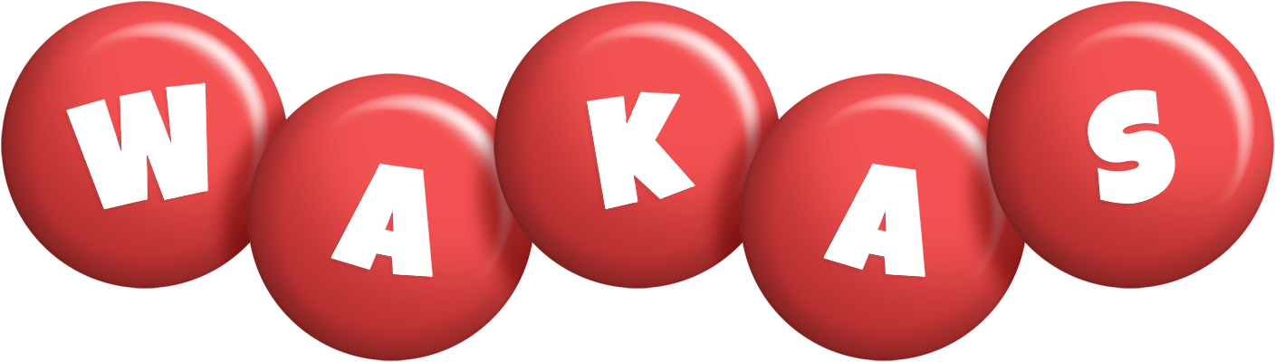 Wakas candy-red logo