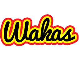 Wakas flaming logo