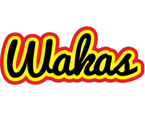 Wakas flaming logo