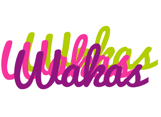 Wakas flowers logo