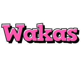 Wakas girlish logo