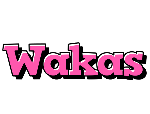 Wakas girlish logo