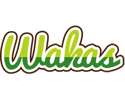 Wakas golfing logo