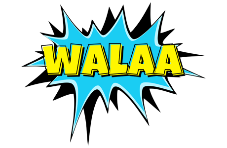 Walaa amazing logo