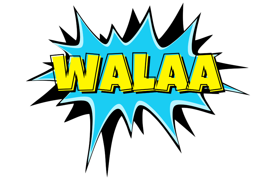 Walaa amazing logo