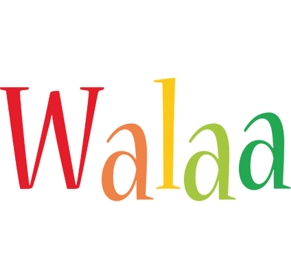 Walaa birthday logo