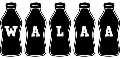 Walaa bottle logo