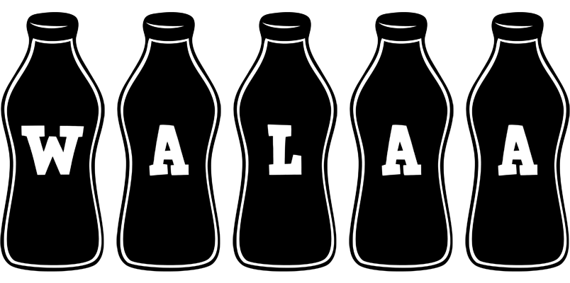 Walaa bottle logo