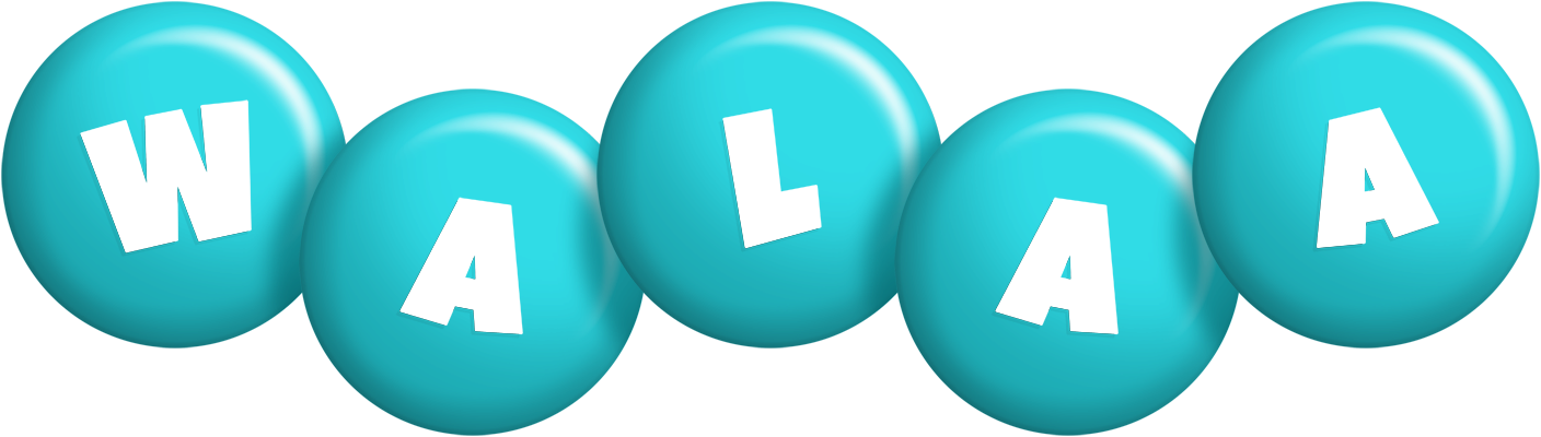 Walaa candy-azur logo