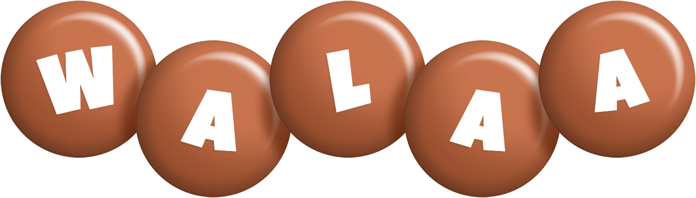 Walaa candy-brown logo
