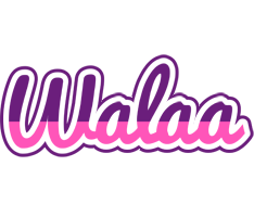 Walaa cheerful logo