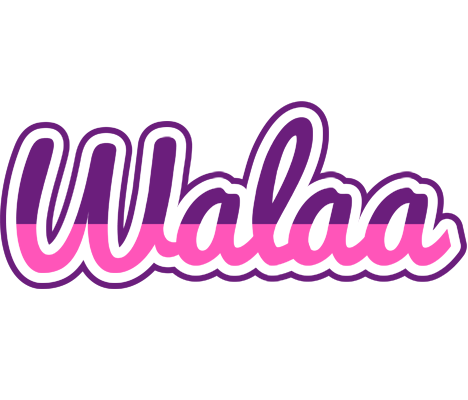 Walaa cheerful logo