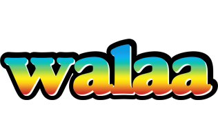 Walaa color logo