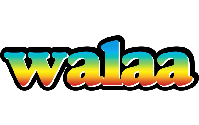 Walaa color logo