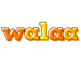 Walaa desert logo