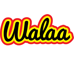 Walaa flaming logo