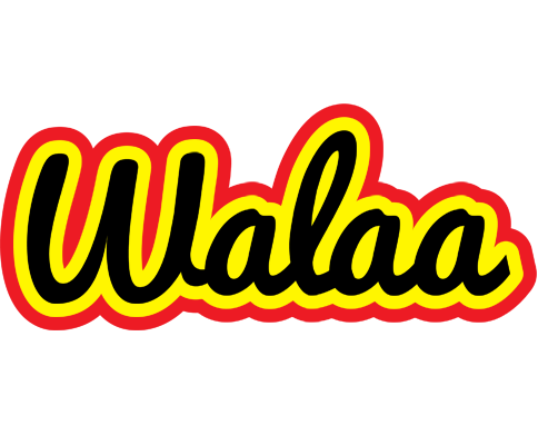 Walaa flaming logo