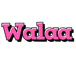 Walaa girlish logo