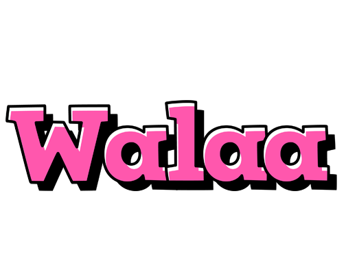 Walaa girlish logo