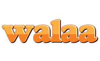 Walaa orange logo