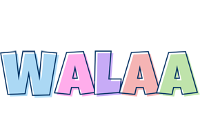 Walaa pastel logo