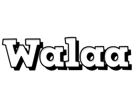 Walaa snowing logo