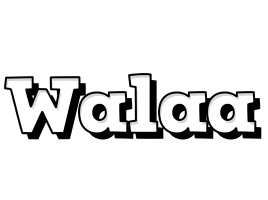Walaa snowing logo