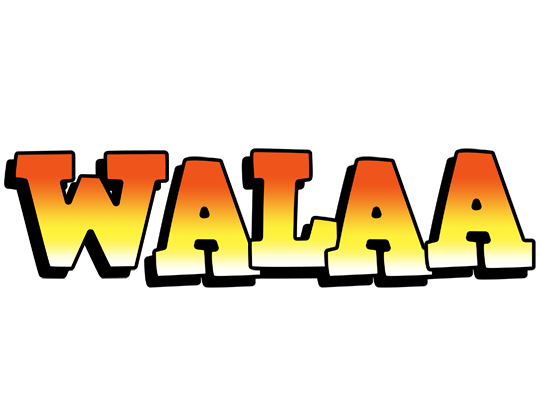 Walaa sunset logo