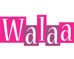 Walaa whine logo