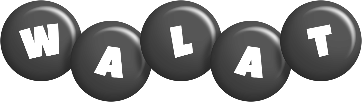 Walat candy-black logo