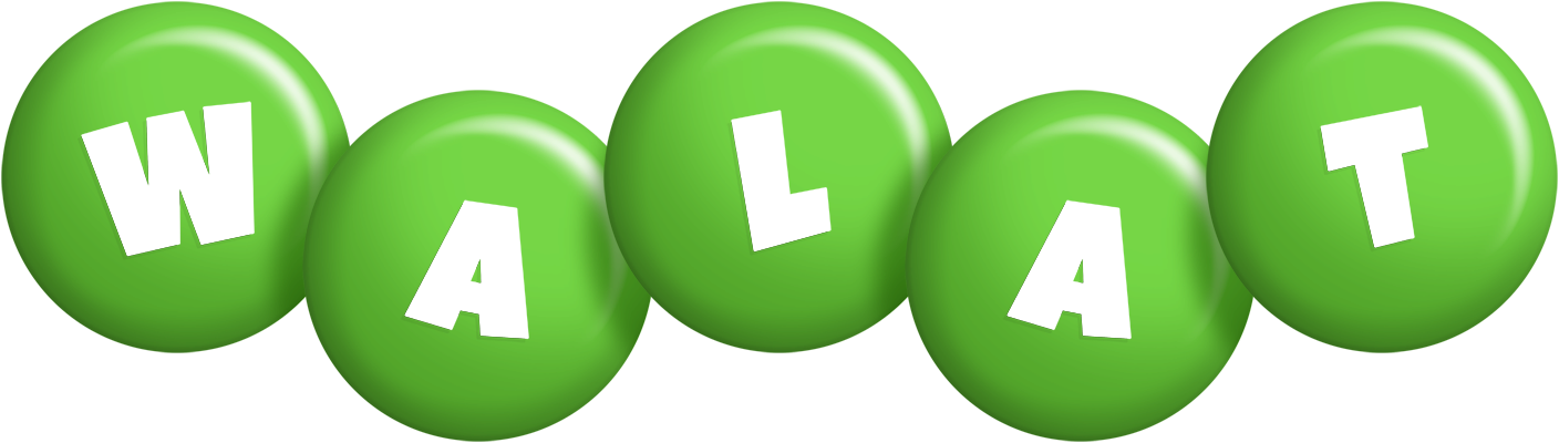 Walat candy-green logo