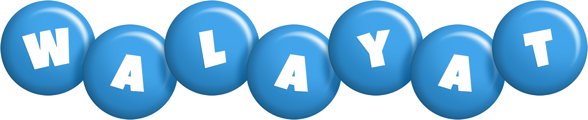 Walayat candy-blue logo