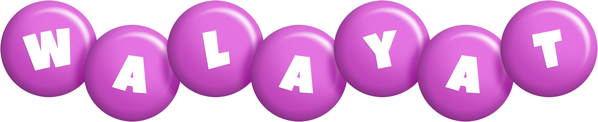 Walayat candy-purple logo
