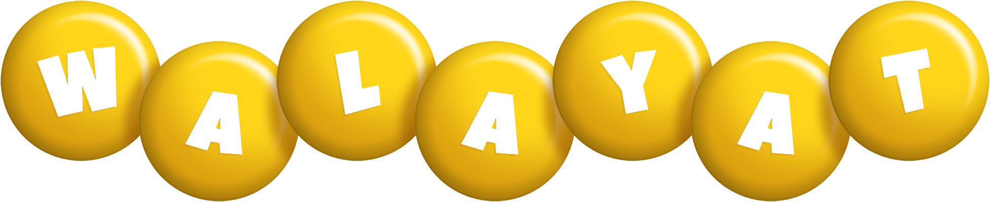 Walayat candy-yellow logo