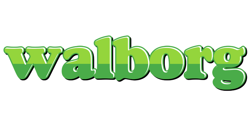 Walborg apple logo
