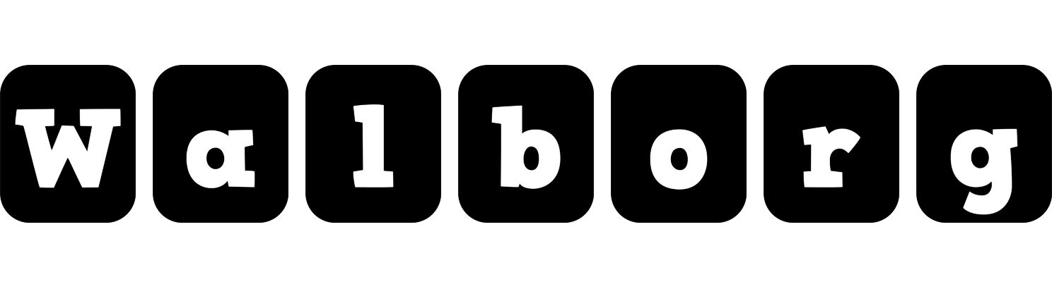 Walborg box logo