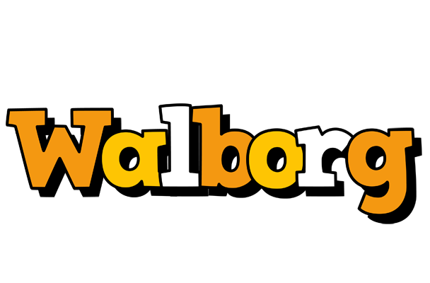 Walborg cartoon logo