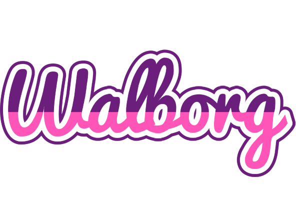 Walborg cheerful logo