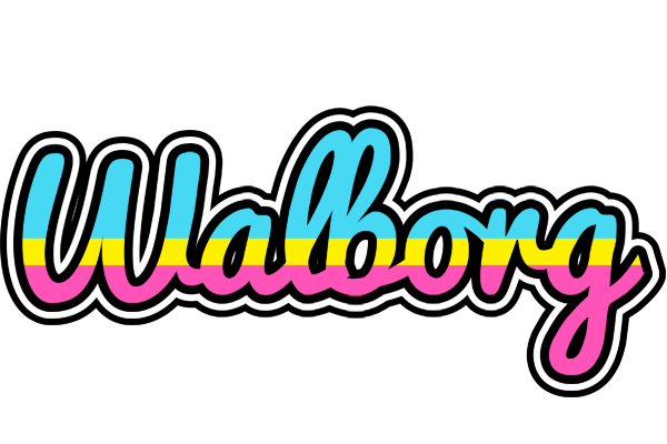 Walborg circus logo