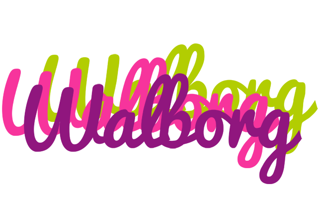Walborg flowers logo