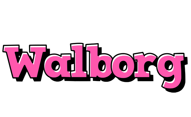 Walborg girlish logo
