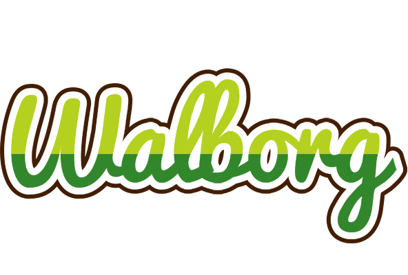 Walborg golfing logo