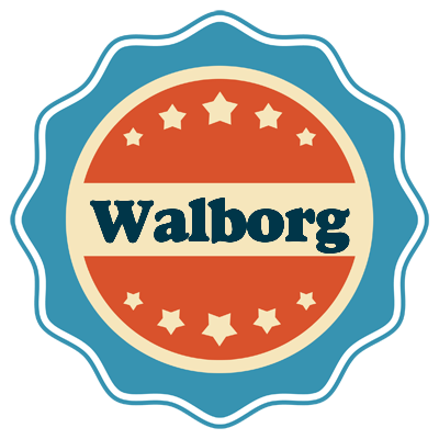 Walborg labels logo
