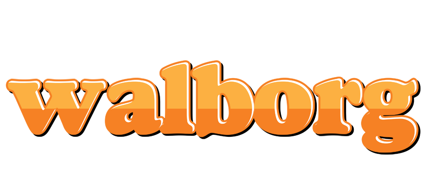 Walborg orange logo