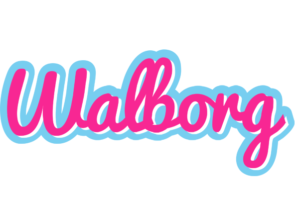 Walborg popstar logo