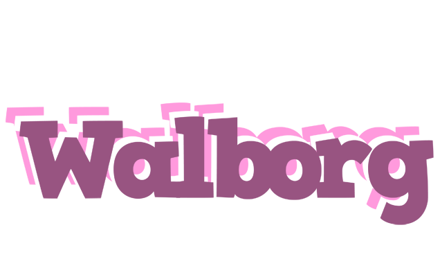 Walborg relaxing logo